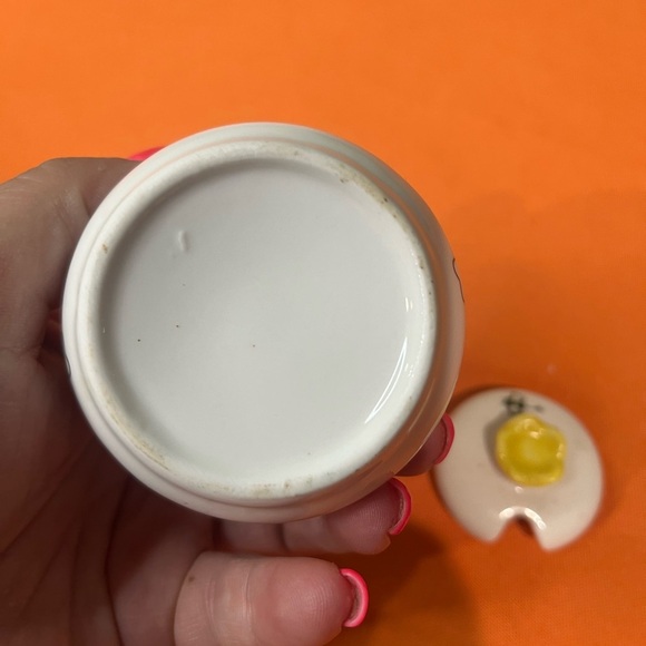 Ceramic Honey Pot with Dipper - Picture 7 of 11